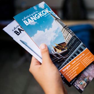 Custom printed brochures