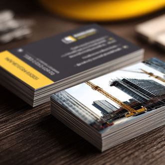 Custom printed business cards